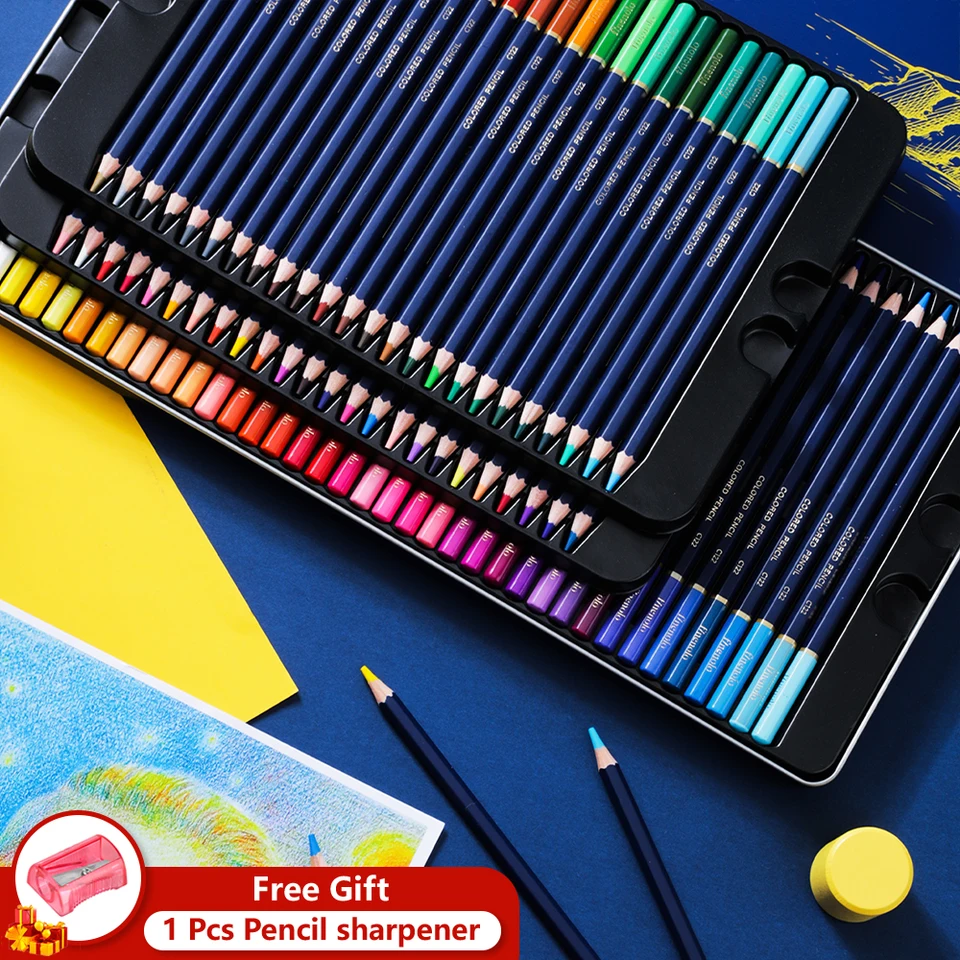 Deli Professional Oil Wooden Colored Ceruzky 24 farieb mäkká náčrt ceruzka pre školské kreslenie Art Supplies späť do školy