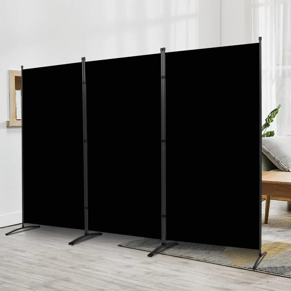 Delider izby v interiéri, prenosný deliaca kancelária, obrazovka deliteľa miestnosti 3 panel, priečinok Oddeľovače obrazoviek súkromia