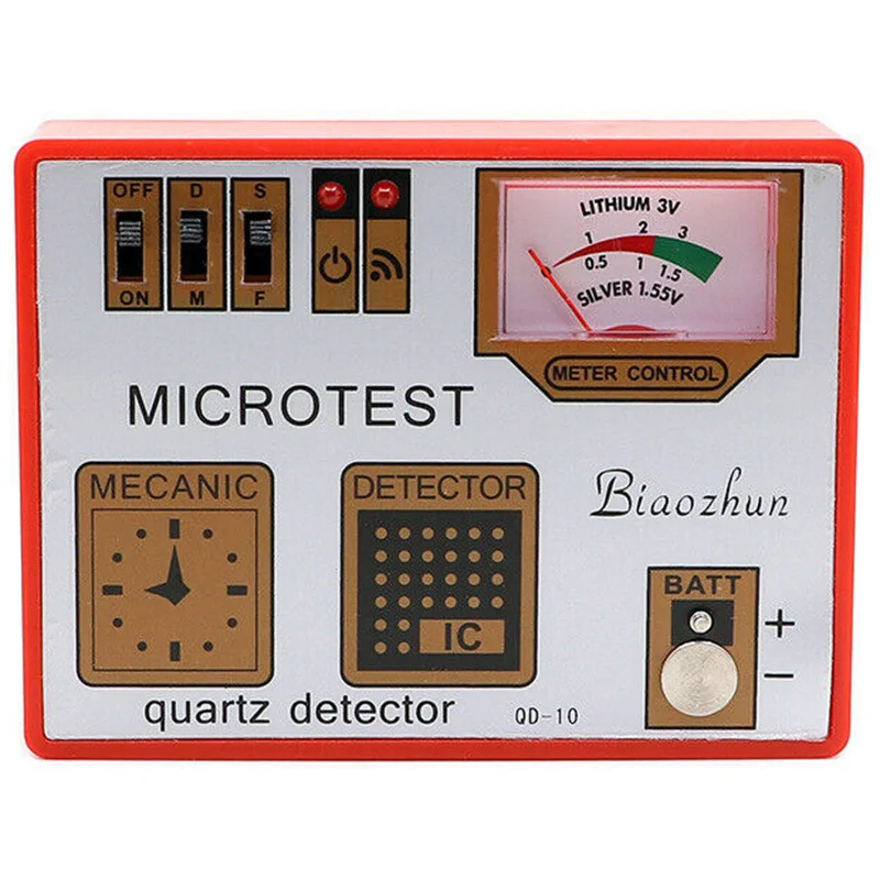 Demagnetizácia/meranie batérie/Pulz/Quartz Tester Machine Hodink Nástroj na zisťovanie kapacity batérie