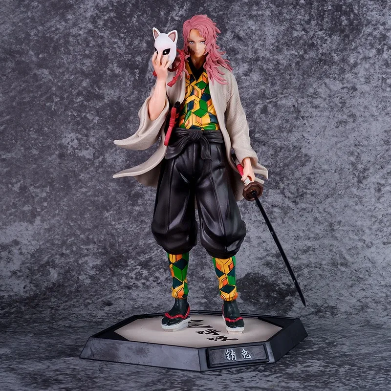 Demon Slayer Blade Sabito anime figúrky hračky Model akčné figúrky socha zbierka Zbierka dekorácie dekorácia prívesok Boy