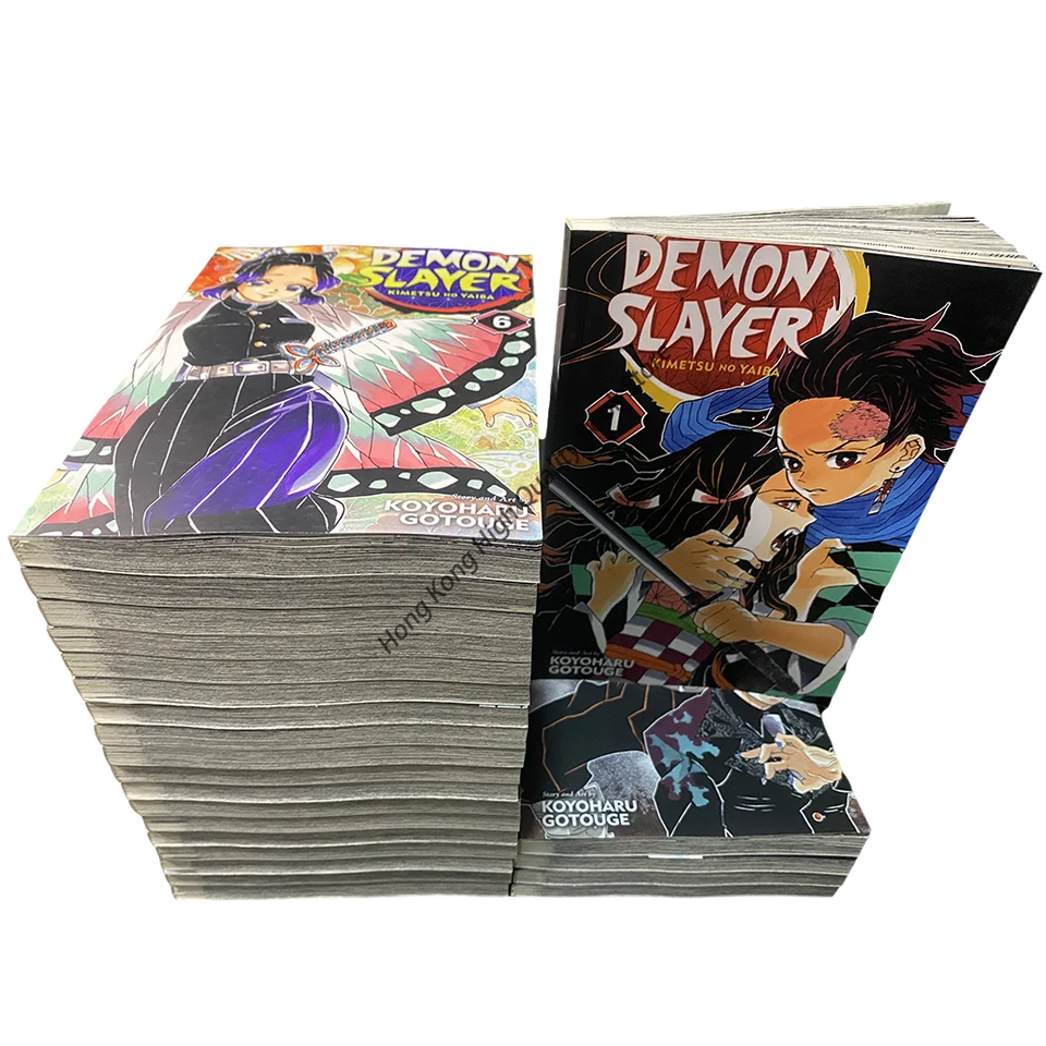 Demon Slayer Kimetsu No Vol 1-23 Yaiba Japan Youth Teen Fantasy Science Mystery Susense Manga Comic Book Manga Books in English