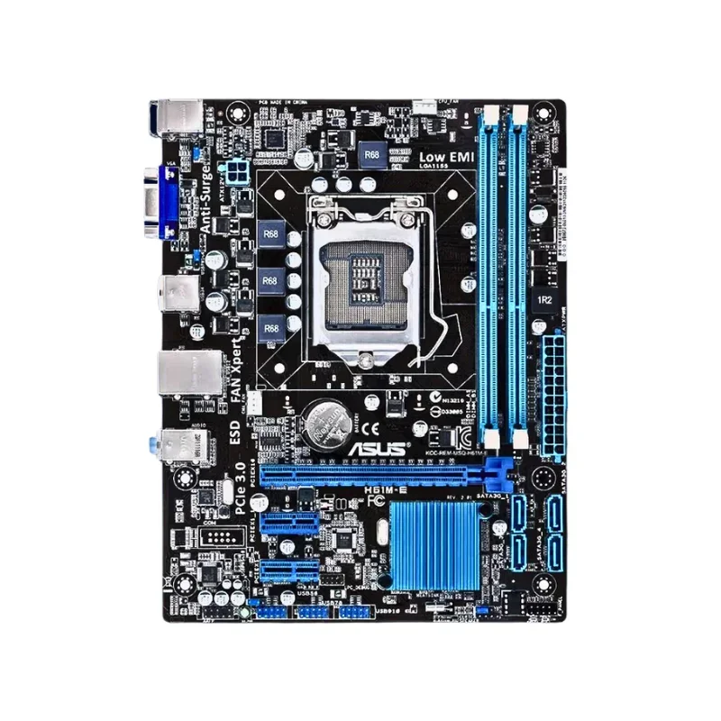 Demontáž hlavnej dosky na pracovnej ploche LGA1155 PIN H61 B75 Z77 Integrovaná malá doska ASUS Hlavná doska CPU CPU
