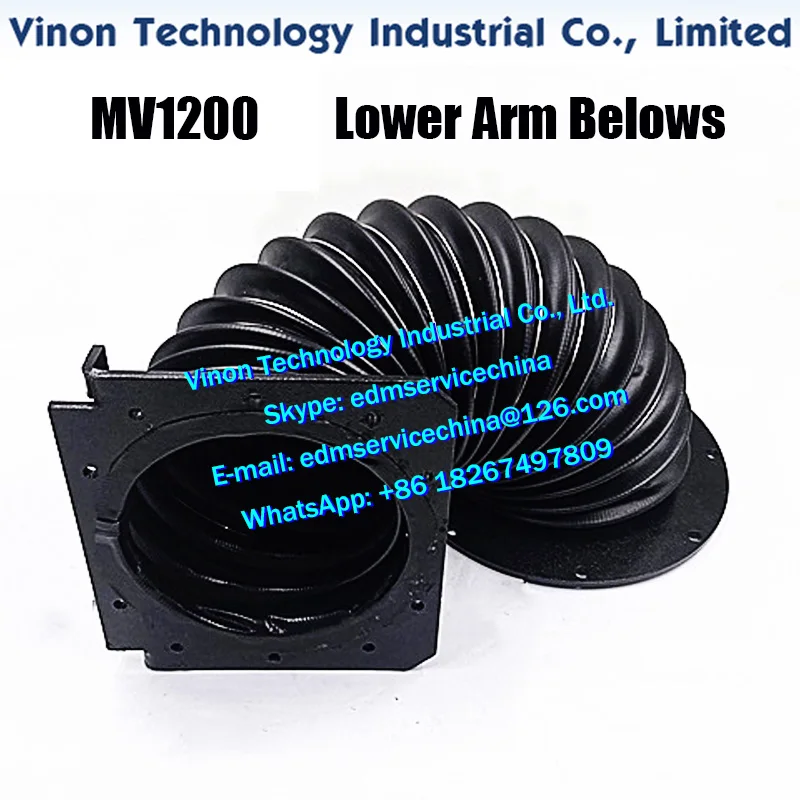 DES7900 MV1200 Zasunutie dolných rúk pre MIT SUBISHI DWC-MV1200 STROJE STRÁNKY DES79A, S684D875P53 EDM Bellows pre hriadeľ