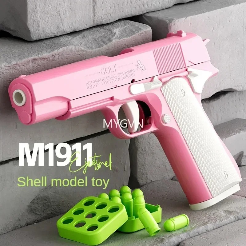 Desert Eagle M1911 farebná mrkva hračkárska pištoľ Continuous Manuál EDCESTOVANÝ NEPLATÍ NEPRAVIŤ MODEL