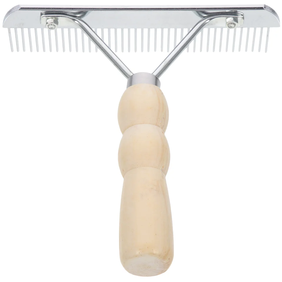 Deshedding Tool Kovový hrebeň Horse Hair Comp Horse Dematting kefy Čistenie Čistenie Čistiace kefy Čistenie psa