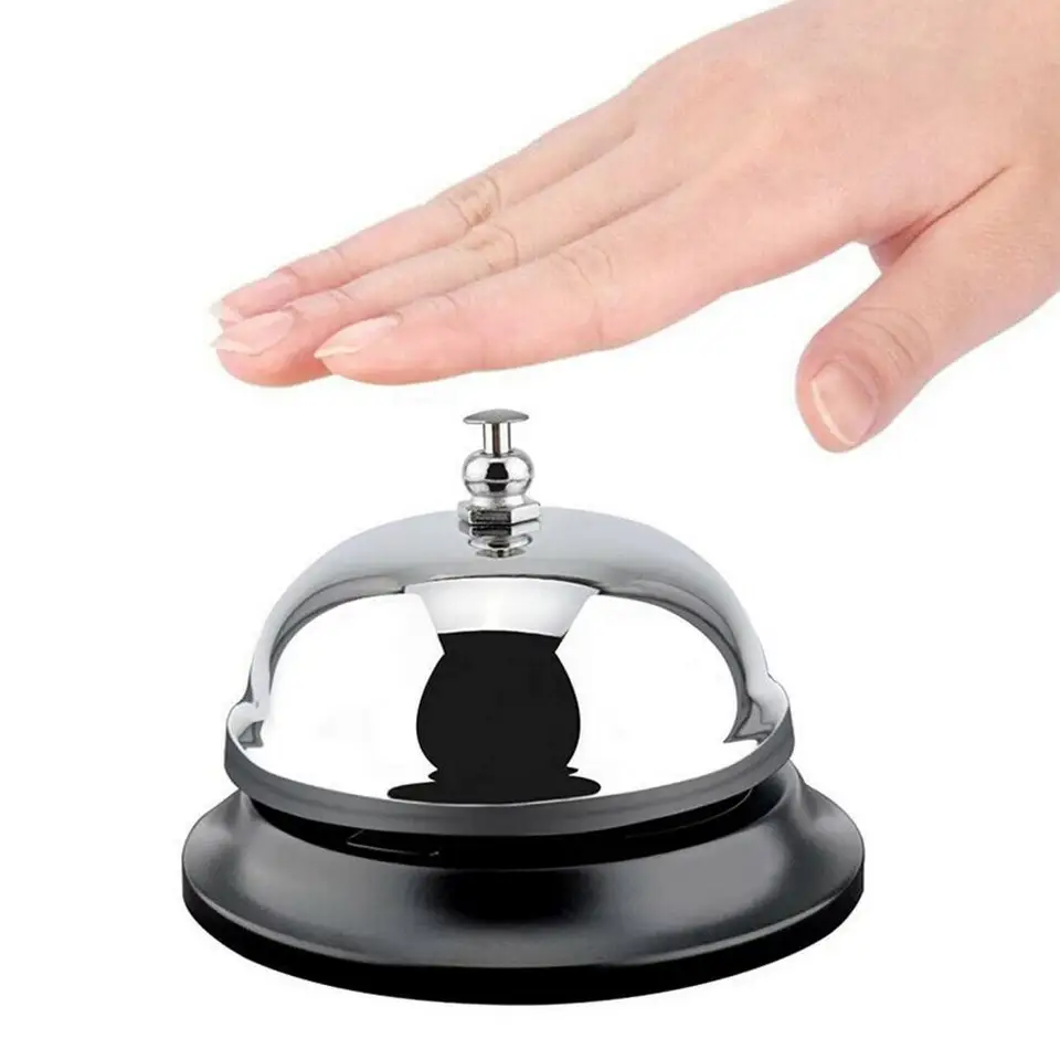 Desk Kitchen Hotel Pult Recepcia Vianočné remeslá Bell Restaurant Bar Ringer zavolajte na zvonček pre domácu reštauráciu