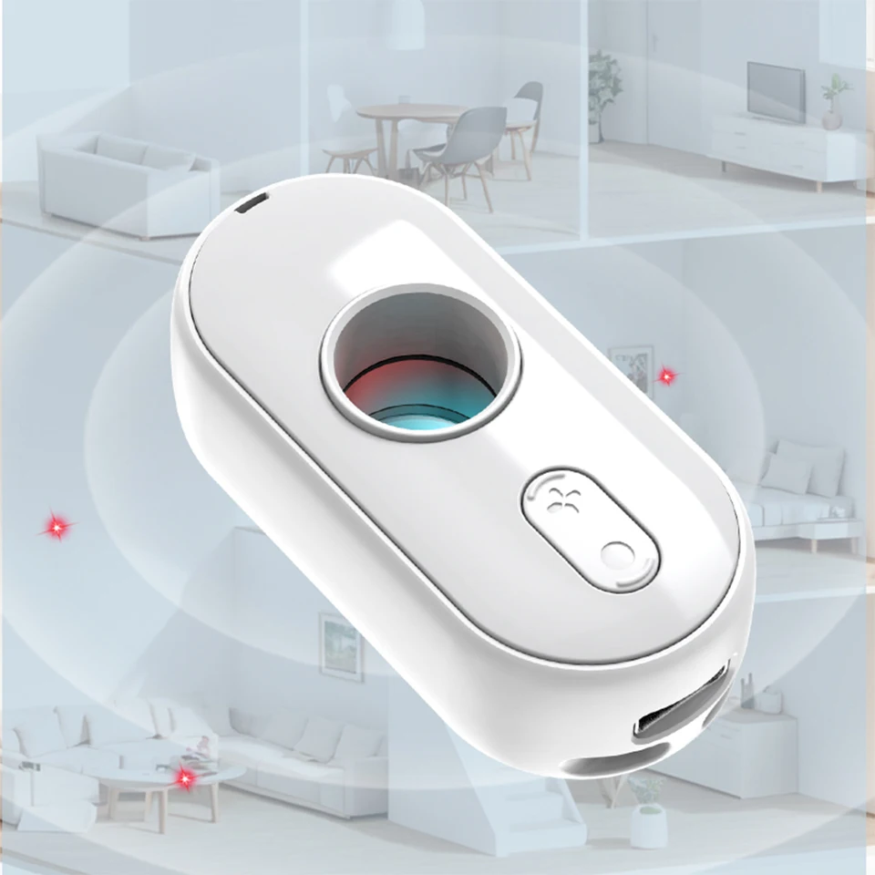 Detektor bezdrôtového fotoaparátu Prenosné skryté zariadenia Camera Detector Chug Ochrana ochrany zabezpečenia Skrytý skener pre Travel Hotel