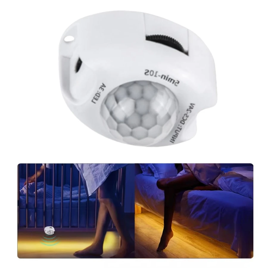 Detektor detektora snímača Smart Switch 5V 24V Infračervený detekčný pohyb LED pásik LIGH Mini Module Tape Automatický ovládač ľudského tela