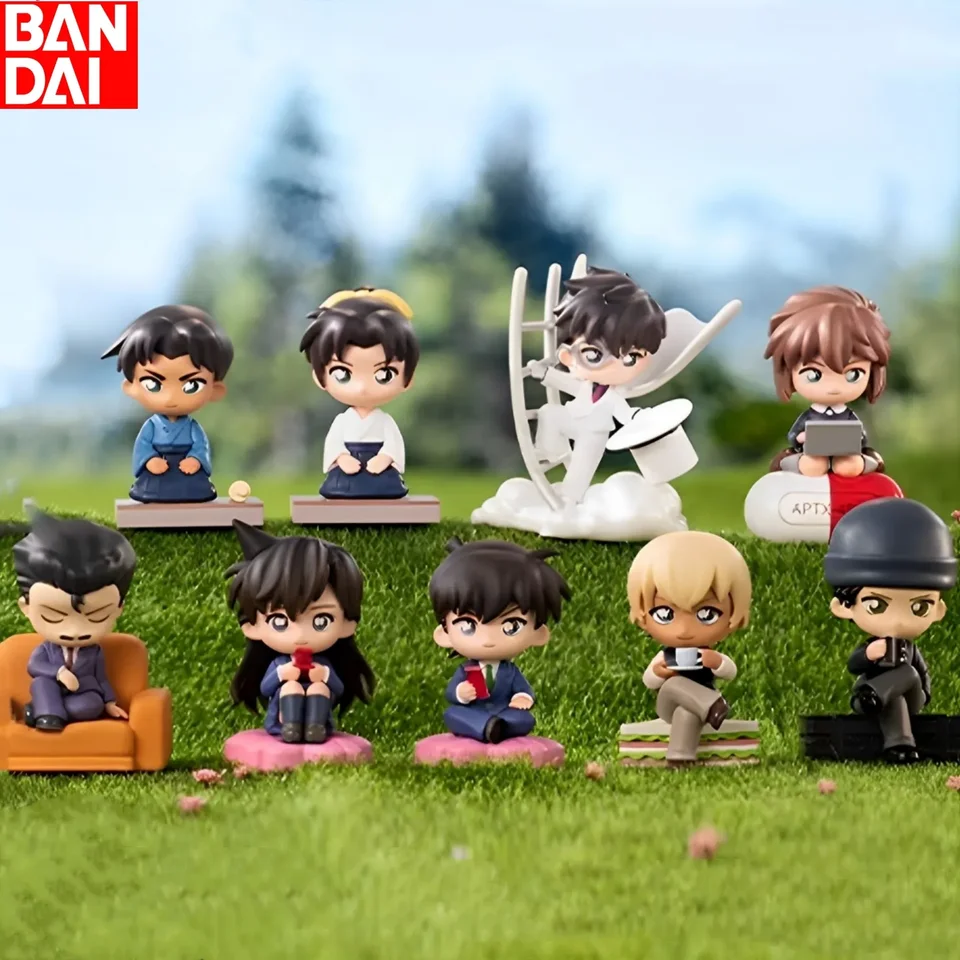 Detektív Conan Blind Box Anime postava Classic Character Series Zbierka Kudo Shinichi Phantom zlodej Kidd Toru Amuro Model Model Toy