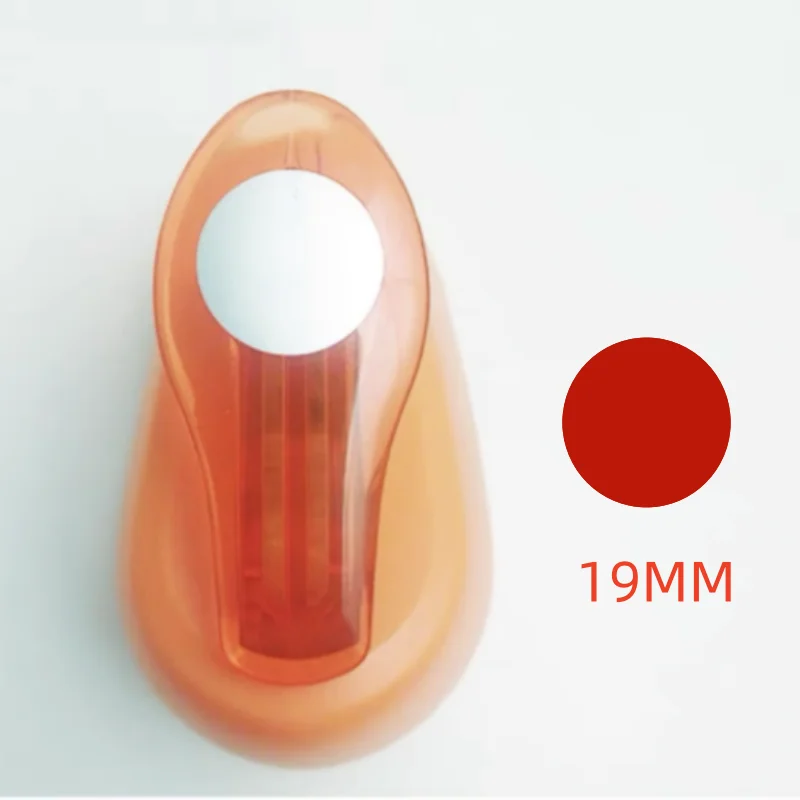 Deti 19 mm okrúhle elexing punč detské papierové vyrazenie ostrejšieho punčového výrobcu scrapbooking otvor Puncher 1,9 cm kruhový punč