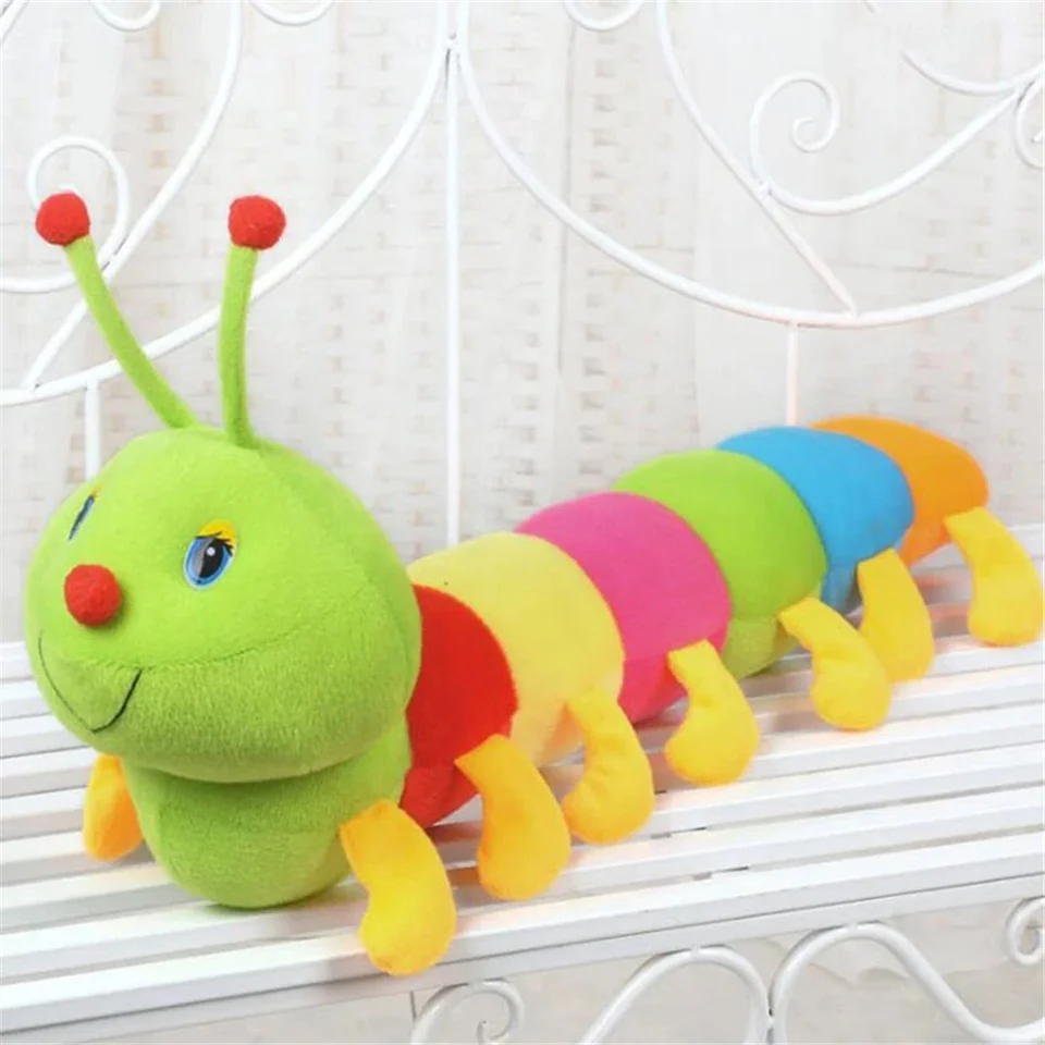 Deti deti 50 cm plnené plyšové mäkké bavlnené narodeniny darček pre deti Doll Doll Hmyz hračky hračky na hračky