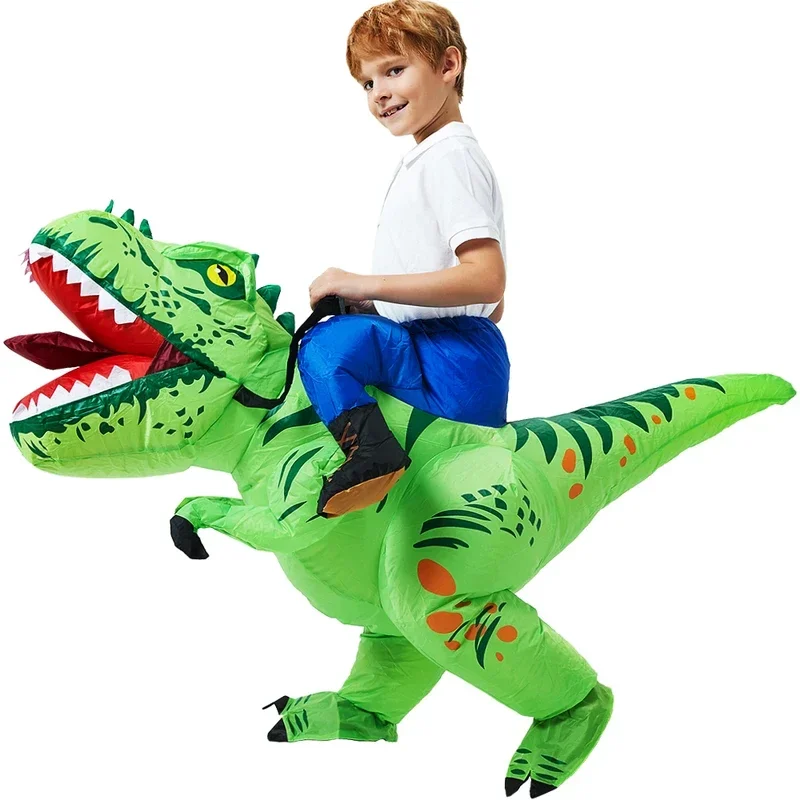 Deti dieťa dinosaurus nafukovací kostým anime Purim Halloween vianočné večierky Cosplay kostýmy oblečené pre chlapcov dievčatá