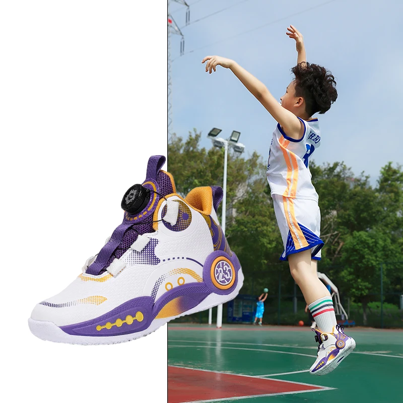 Deti hightop basketbalové športové bežecké obuv tínedžerov zimné kožené topánky jar jesenné chlapec dievča Dieťa Dieťa turistické cestovné tenisky