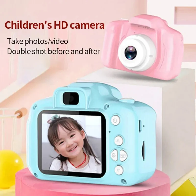 DETI MINI DIGITÁLNE COMOER môže fotografovať HD VIDEO Malé fotoaparát Photography Detské darčeky pre deti Hračky pre deti x2