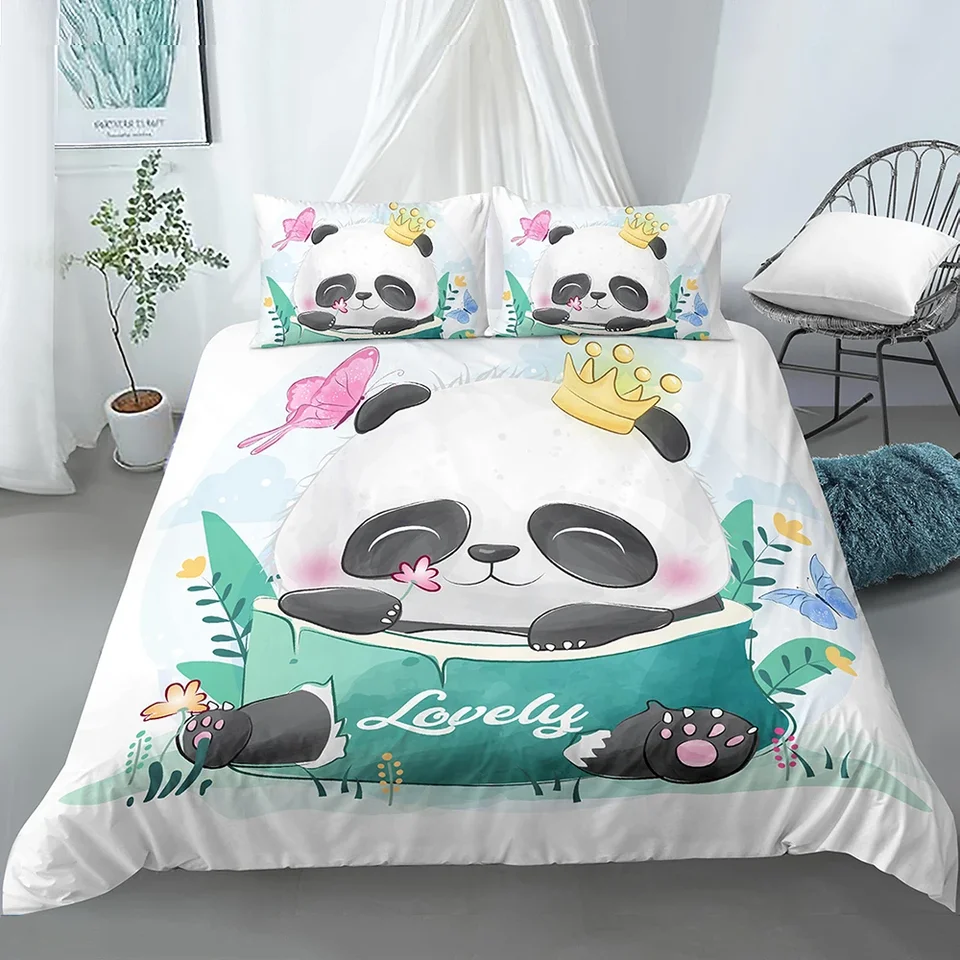 Deti Panda King Queen Cover Cover