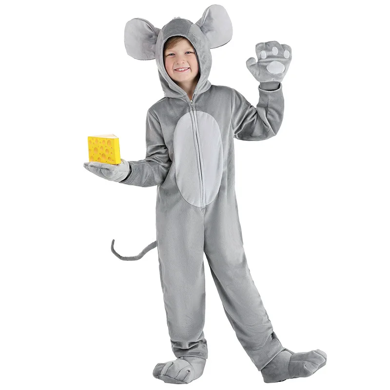 Deti zvierací myš Cosplay kostýmy Halloween sviatky Funny kombinézy kostým móda roztomilé pódium Performance oblečenie
