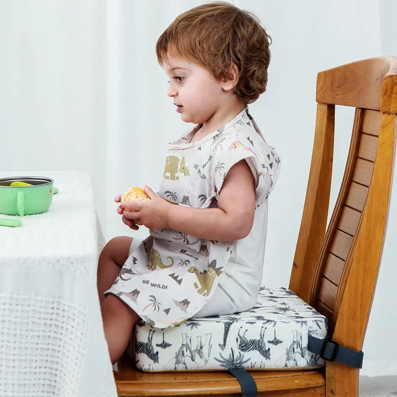 Deti zvýšené stoličky podložka baby posilňovacie sedadlo prenosné deti stravovanie Zvýšenie vankúšovej kočíkovej stoličky odnímateľné nastaviteľné nastaviteľné