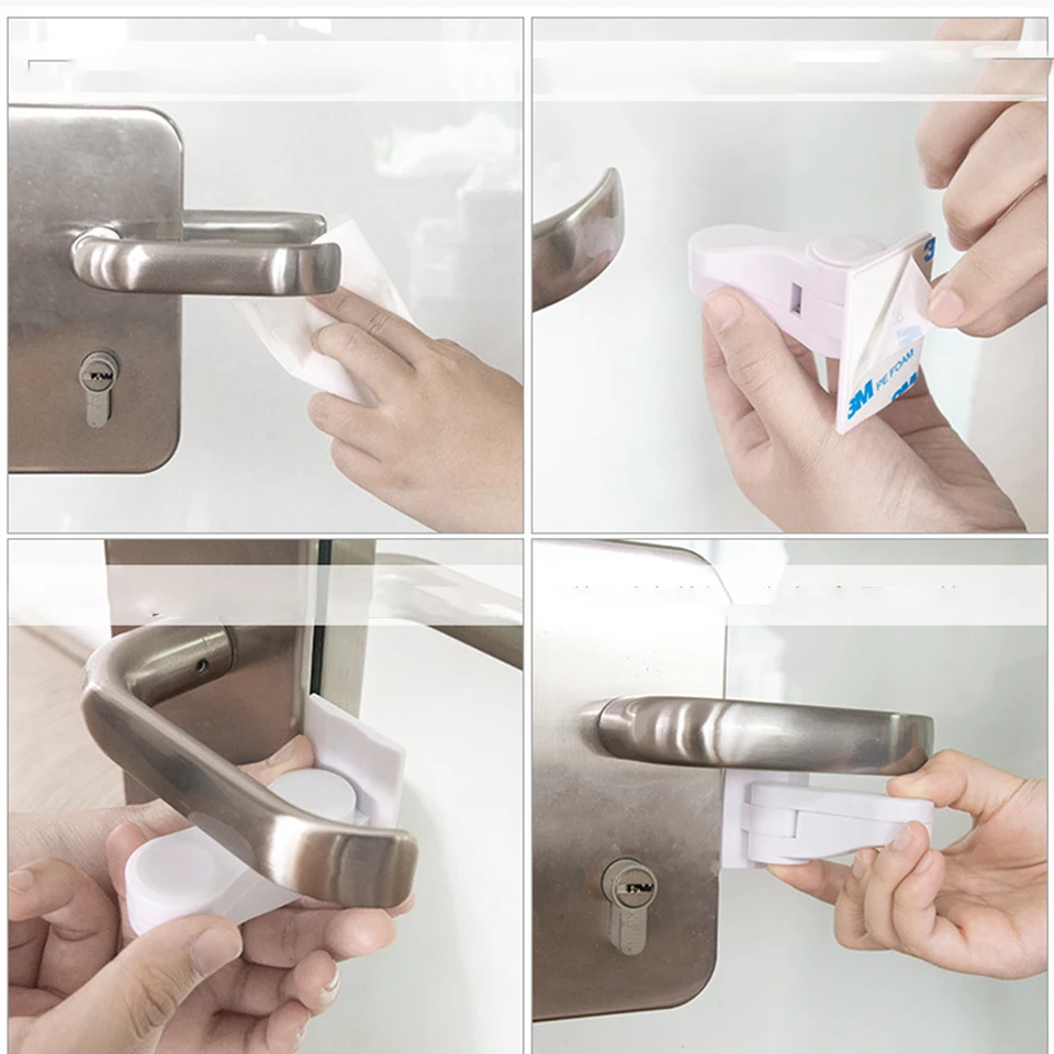 Detská bezpečná páka Dvere Lock Universal Dvere Security Západok