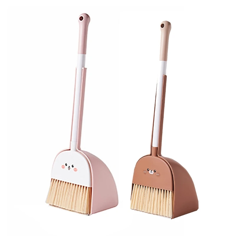 DETSKÁ HOSSEEPING Hray Set s malými metlami a Dustpan Daily Casual Používajte W3JF