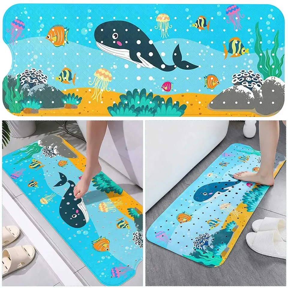 Detská kúpeľňa mat non smyp Kids vani podložka s prísavkami 40x16 v vare