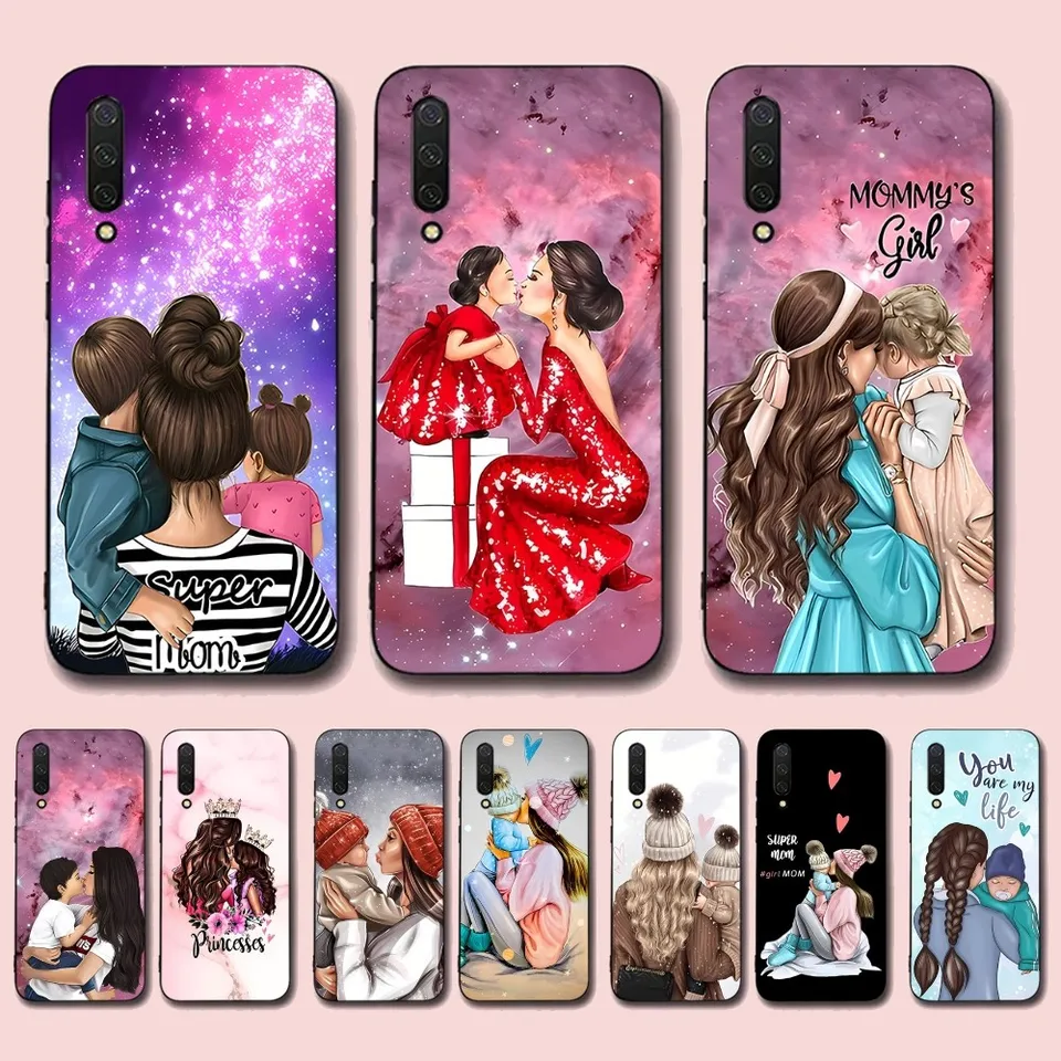 Detská mama dievča Dad Dad Son Pase Pase pre Xiaomi Mi 5x 8 9 10 11 12 Lite Pro 10t POCOX3PRO POCOM3 POZNÁMKA 10 PRO LITE