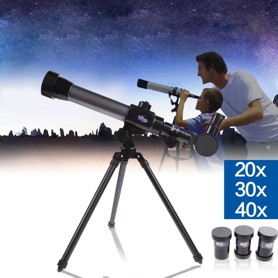 Detská veda o astronomickom teleskope hračky