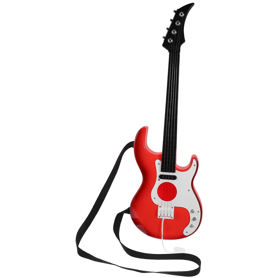 Detské gitarové hračky Hračky hudobné učenie hračiek Elektrické pre deti basové basy dospelí predškolskí