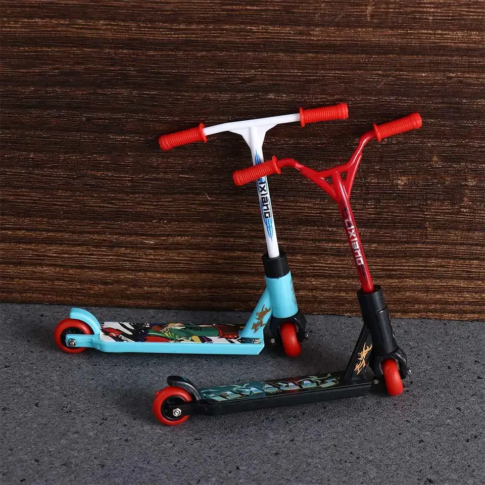 Detské hračky prsty Hračky odnímateľné vzdelávacie detské detské skútre prst prstové skateboardy prstový skúter Mini skúter