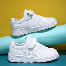 Detské topánky Boysgirls Sneaker 2024 Nová školská kožená kožená detská teniska tenisový šport