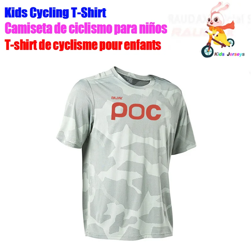 Detské športové tímy zjazdovky z kopca 2022 DETI Summer MTB Bicykel THE OFFREAD Rýchle suché vyváženie automobilu Jersey Sportswear Oblečenie