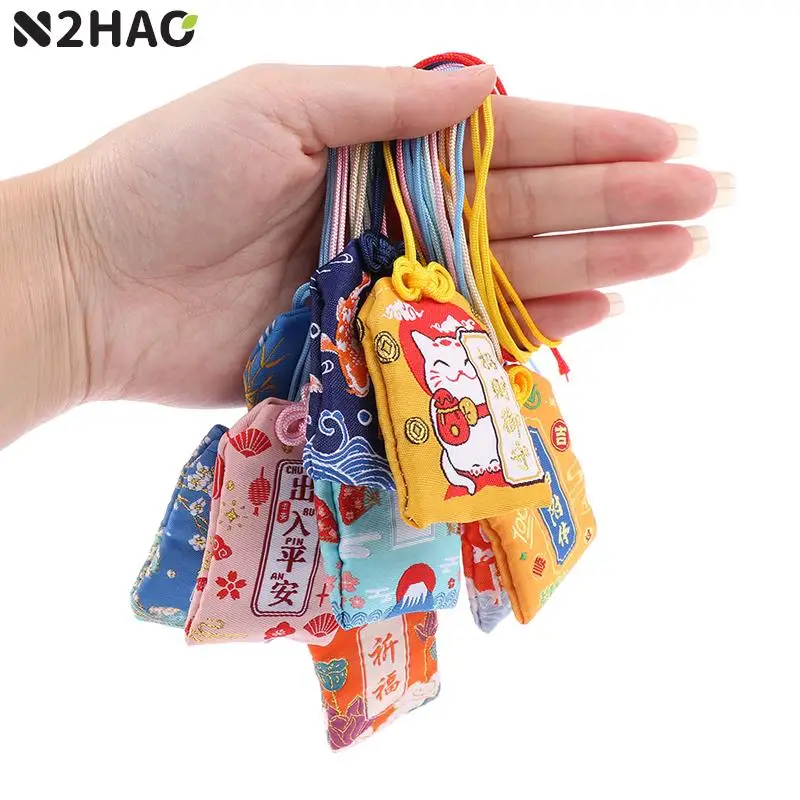 Detský darček Nový klasický japonský modlitba cisársky amulet Omamori šťastie úspech Workgod of Wealth Malé požehnanie tašky