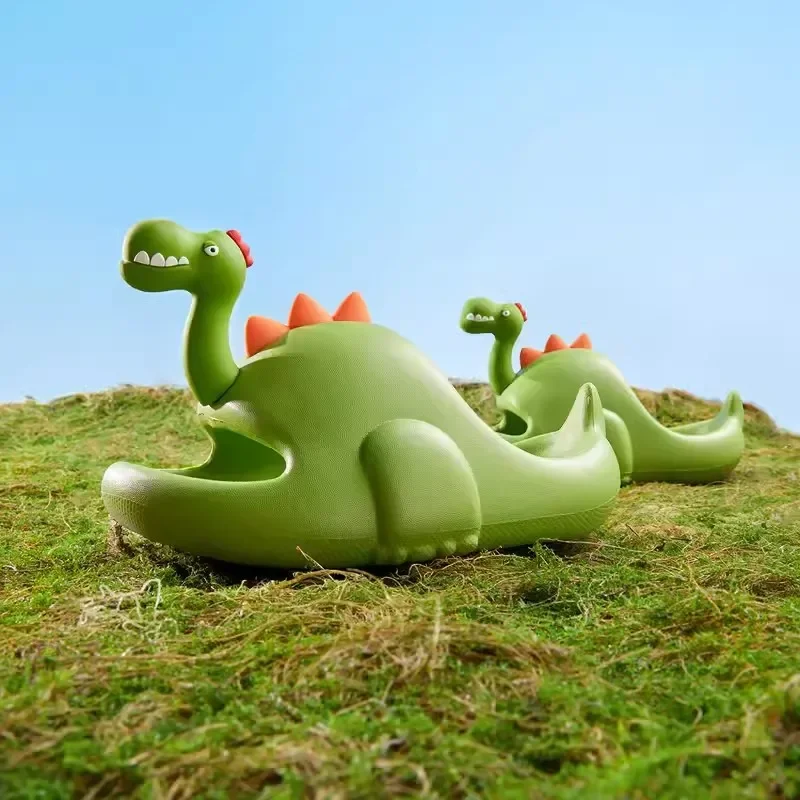Detský kreslený dinosaur Plippers dievčatá chlapci roztomilé letné domáce topánky sandále nepremokavé nekĺzanie detských záhradných topánok