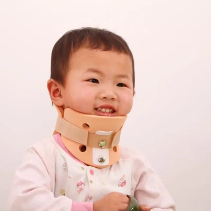 Detský krk Spisiový krk Croxed krk Nápravné detské krk krčný trakčný prístroj Pediatric torticollis migréna a O