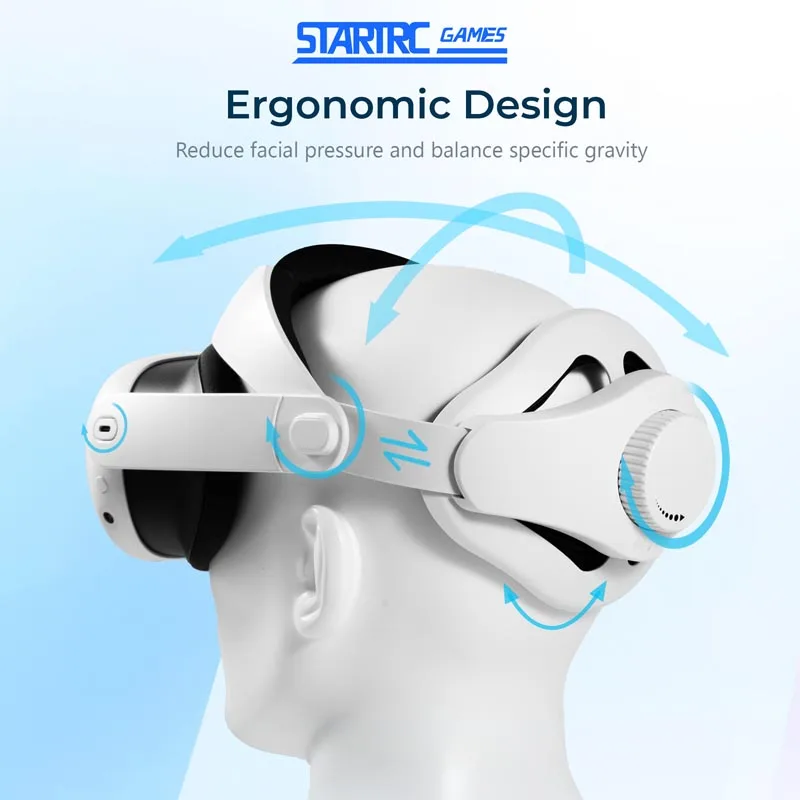 Devaso pre Meta Quest3 VR náhlavná súprava Prenosná náhlavná súprava na rýchle uvoľnenie s ergonomickým dizajnom Aktualizácia náhlavnej súpravy V3.0