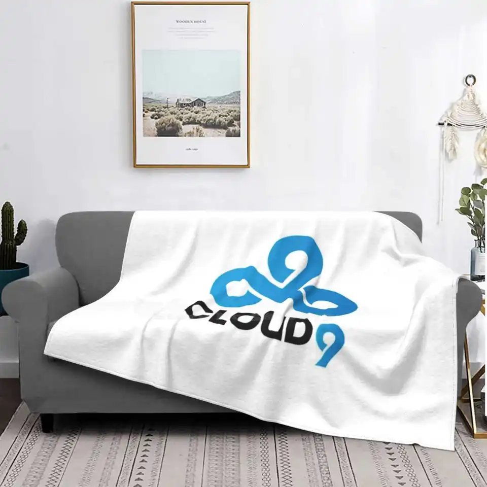 Deväť,-cloud všetky veľkosti Soft Cover Dearte Domov Dekor Logo Team Esports Gaming Games 9