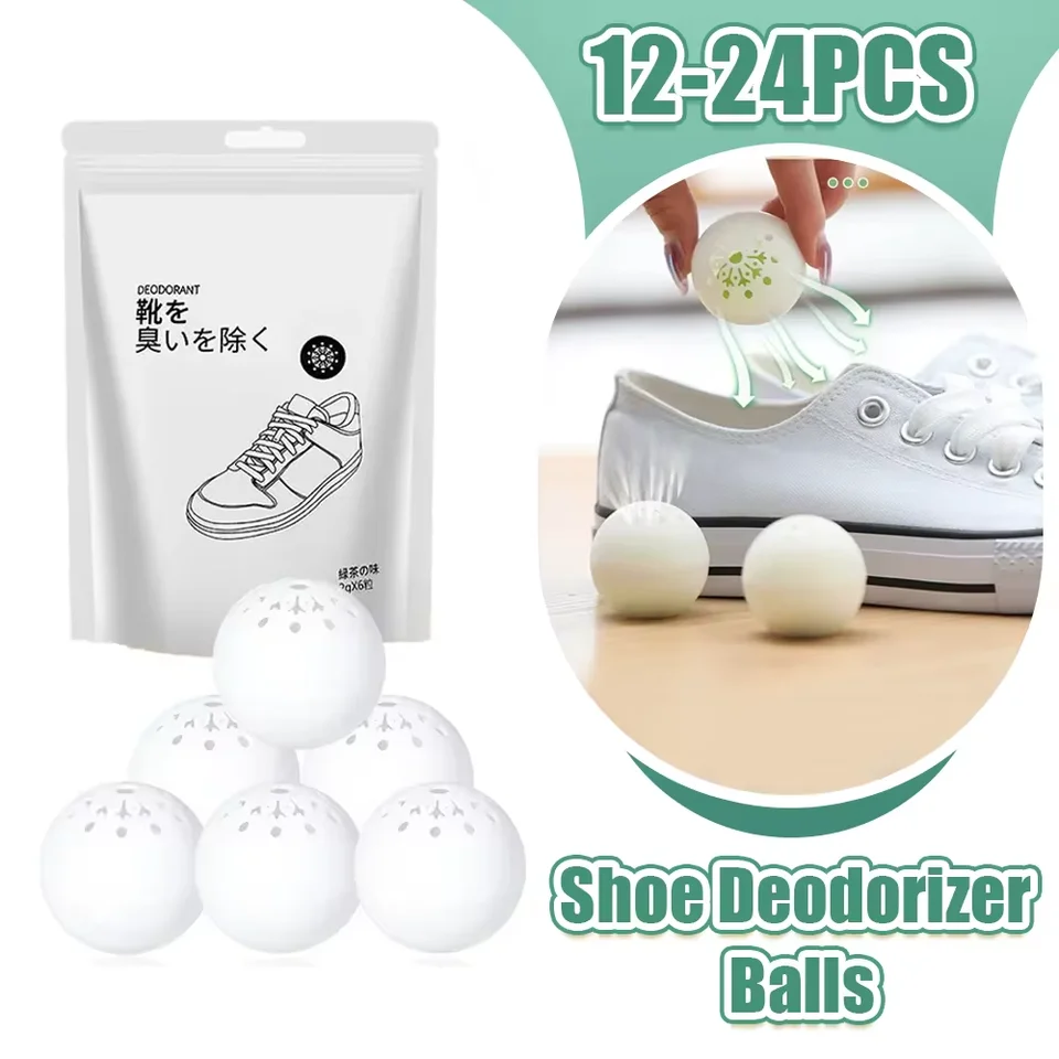 Dezodofikačné osviežovacie loptičky pre multifunkčnú vôňu Jasmine Stuner Stuner Shoe Shoe Closet Deodorizácia zápachu 6-120ks
