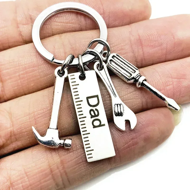 Deň otcov darček otec list Keychain pre Opel Agila Antara Astra Combo Corsa Crossland X Gardland Insignia Meriva