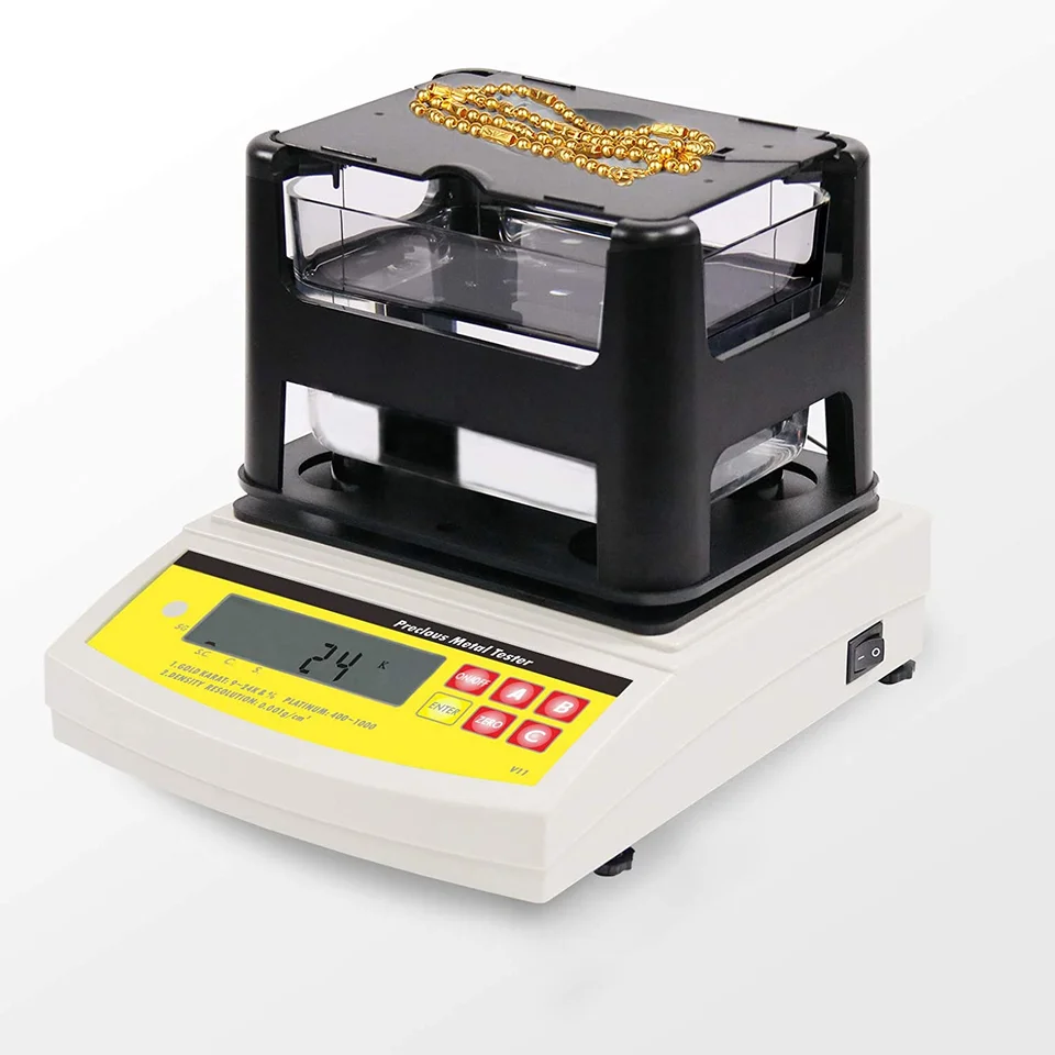 DH-1200K Nízka cena vysokej presnosti šperkov Tools Tools Gold Testing Stroj na banku