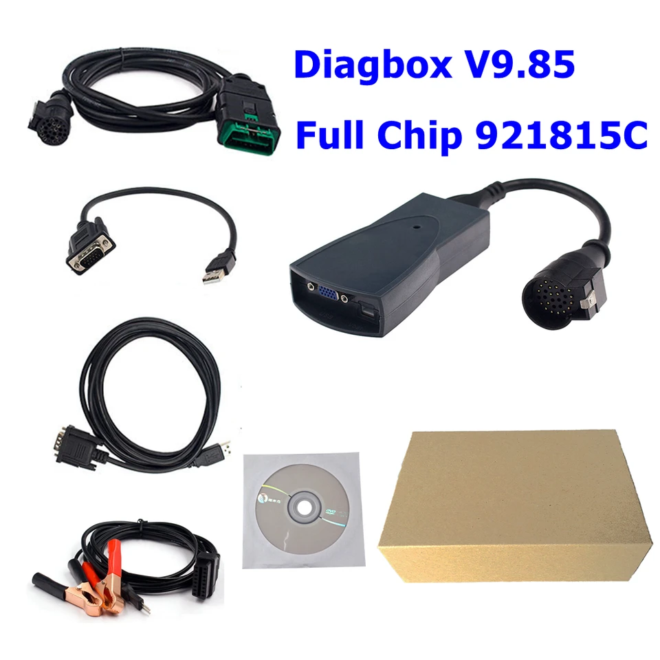 Diagbox v9.85 Diagnostický nástroj Full Chip 921815C Lexia 3 Lexia3 PP2000 Diagnostický nástroj