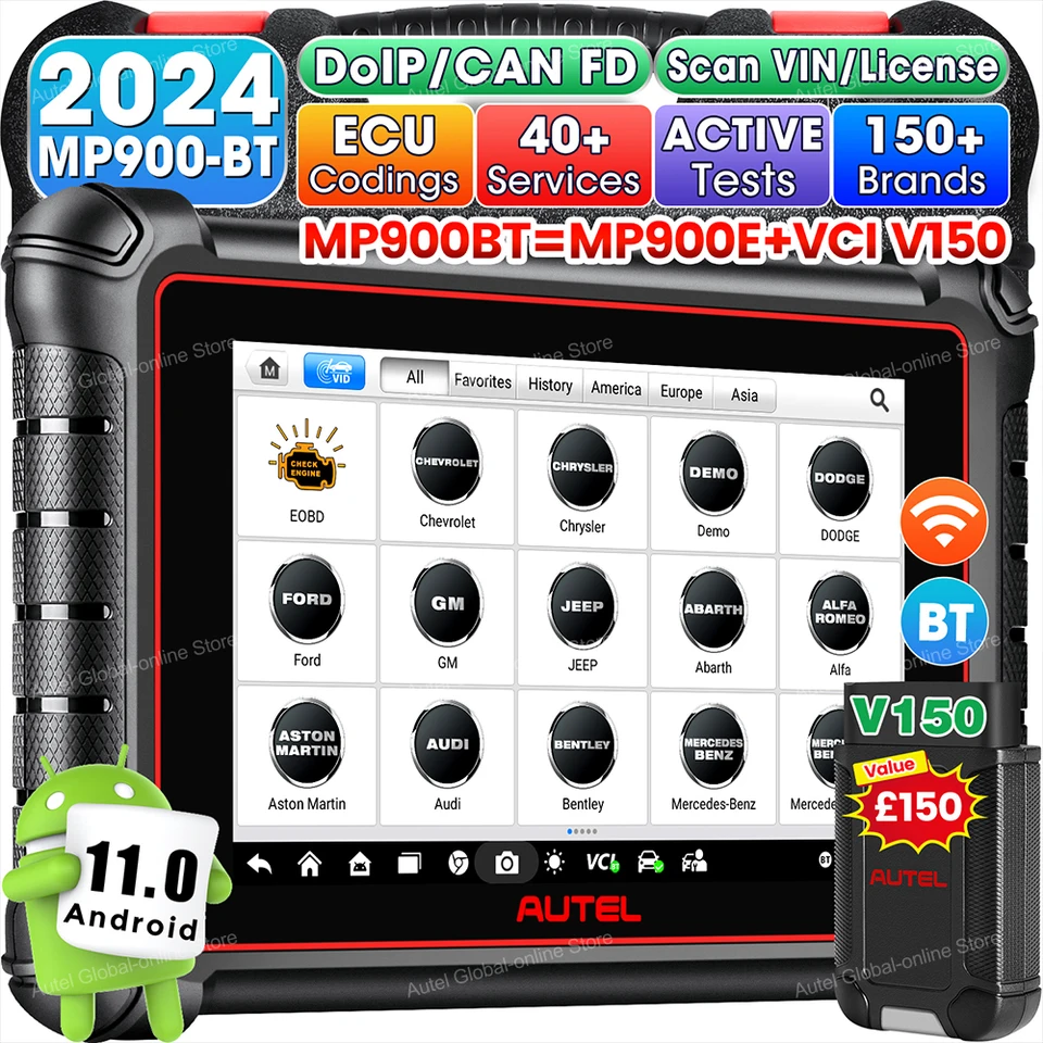 Diagnostický skener Autel Maxipro MP900BT