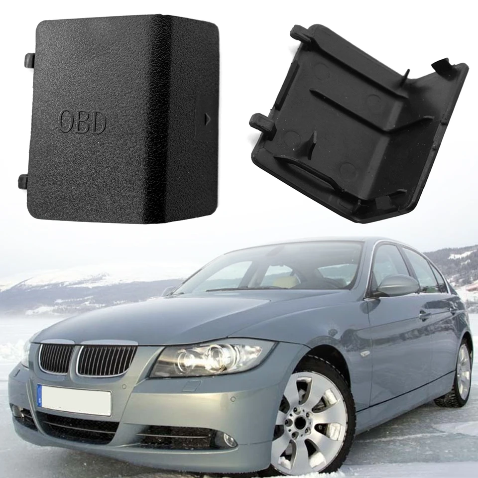 Diagnostický systém Kick Panel Diagnostický systém Ochranné obaly OBD2 Diagnostický kryt zástrčky pre BMW E90 E91 E92 E93 3 Series LHD