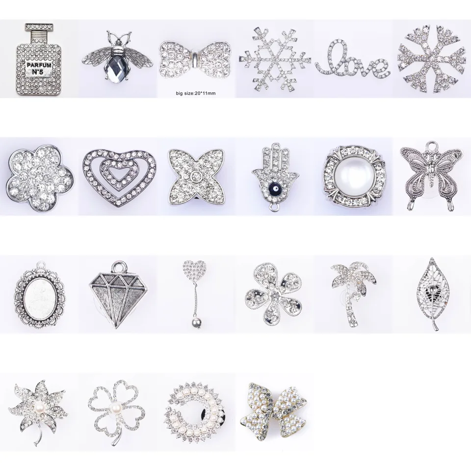 Diamond Bling topánky kúzla drahokamové dekorácie Doplnky pre dospievajúce deti Dievčatá Dievčatá chlapci darčeky