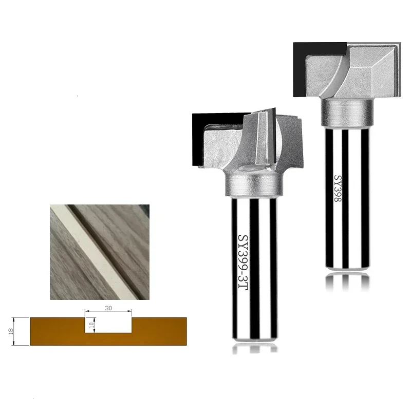 Diamond PCD Dvojitý nôž Rovný ponor Router Orezávanie noža pre gravírovanie stroj CNC Mortising Router Bits