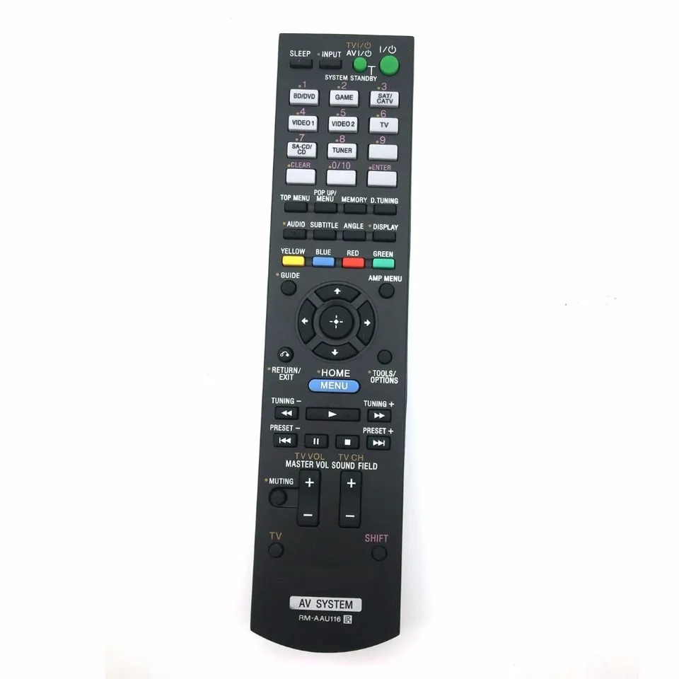 Diaľkové ovládanie pre Sony Str-DN850 STR-DH750 STR-DH550 RM-AAU116 RM-AAU190 A/V AV prijímač