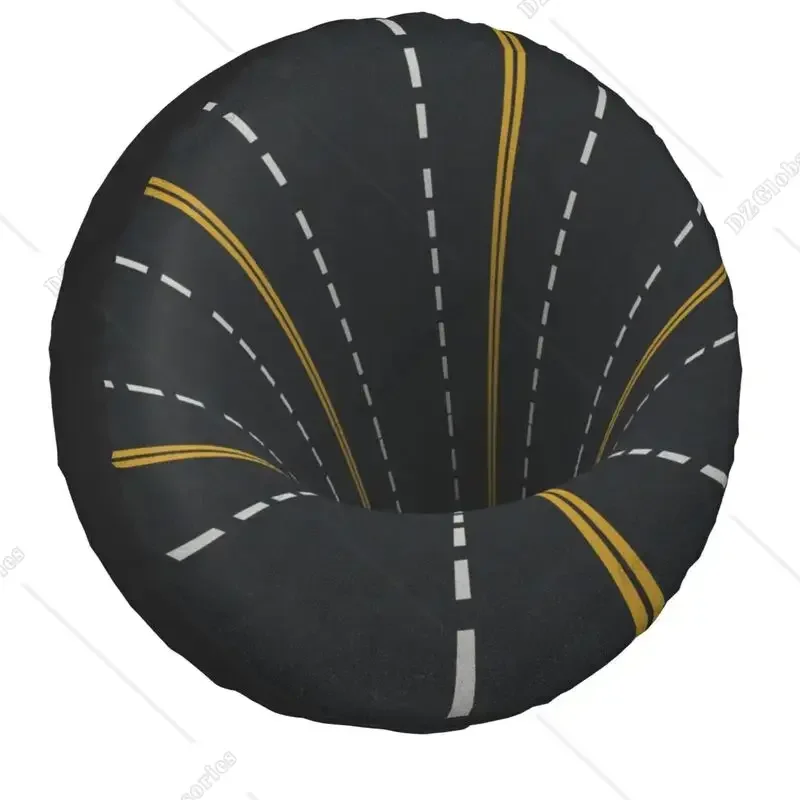 Diaľnica Geometry Geometry Cover Cover Cover Universal pre Jeep Pajero 4x4 RV Visual Geometric Tire Protector 14 