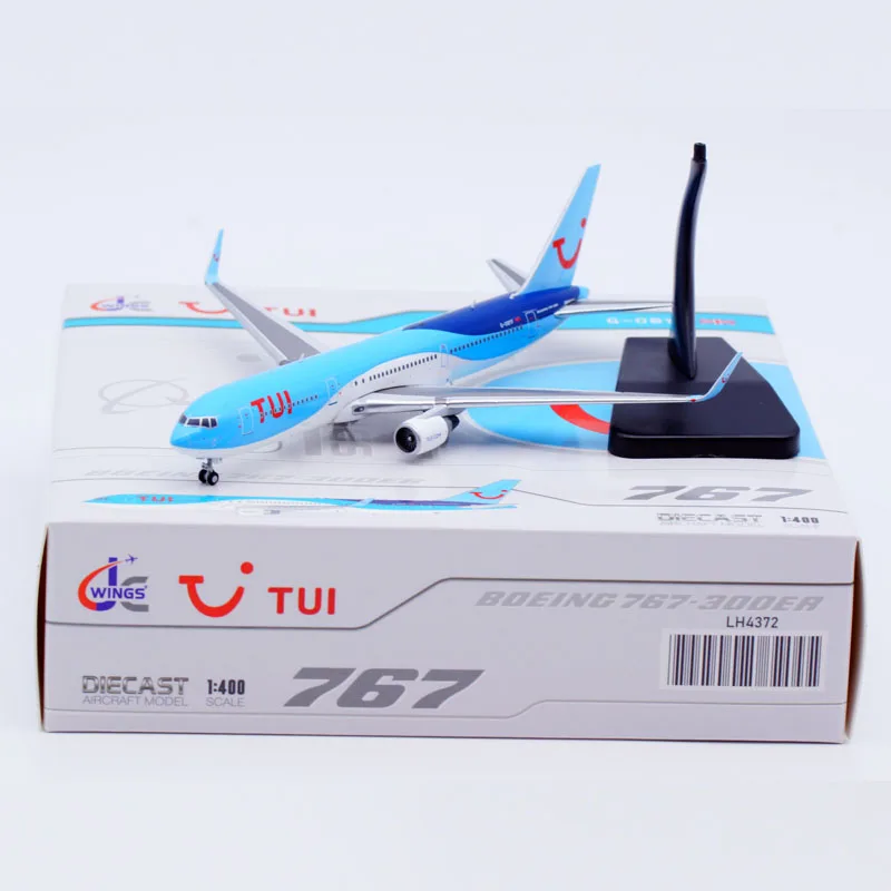 Diecast 1/400 Scale Unique Novinka lietadla, Tui Aviation Boeing B767-300ER G-Lyf Airbus zliatiny zliatiny Zbierka modelu Aircraft Model Gift