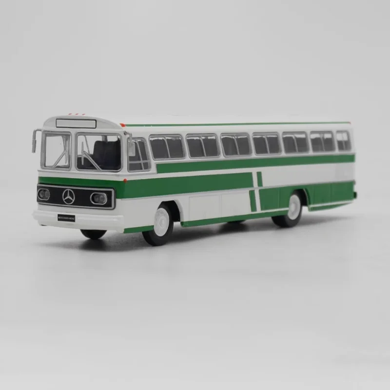 Diecast 1:72 Scale Benz's O 355 Bus zliatiny Model vozidla Dokončená zbierka simulácie Zbierka dekorácie Darčekové hračky Displej