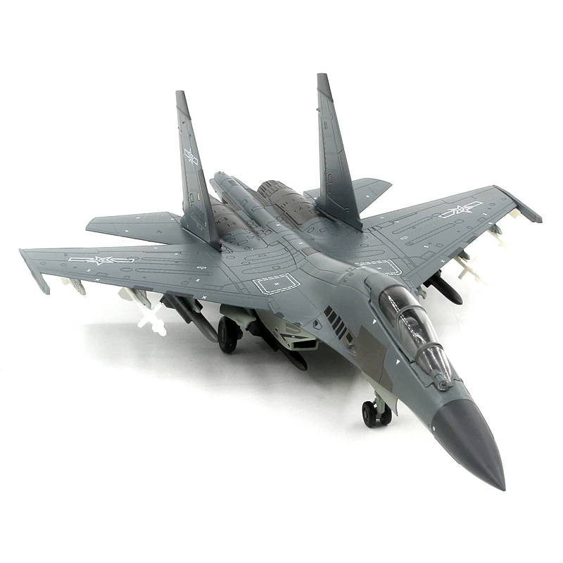Diecast 1/72 Scale Unikátne novinky lietadlo Číňan J-16 Multi-Učebný stíhací zliatinový model butikového dekorácie Displej