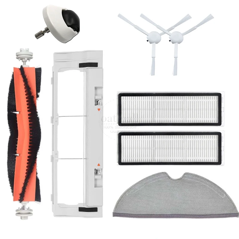 Diely pre Xiaomi Mi robot vákuum mop 2 eu robot vysávač kefka kefka hepa filtra mop handry pokrytie výmeny kolesa