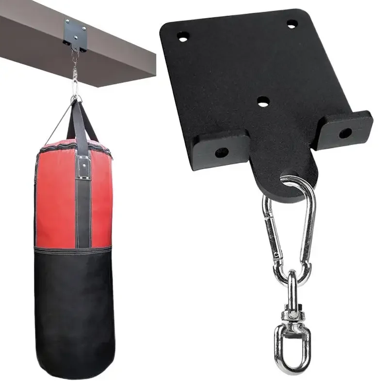 Dierovanie vrecka pre ťažký vrecový lúč Hardware 360 ​​° rotačný box rotácie Strepba Stropný držiak na krabicu Muay Thai
